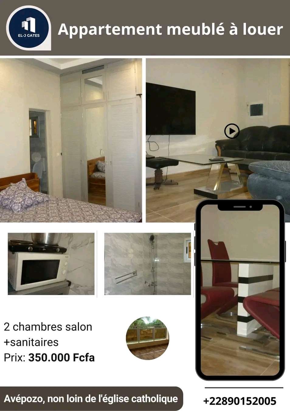 media image Appartement meublé
